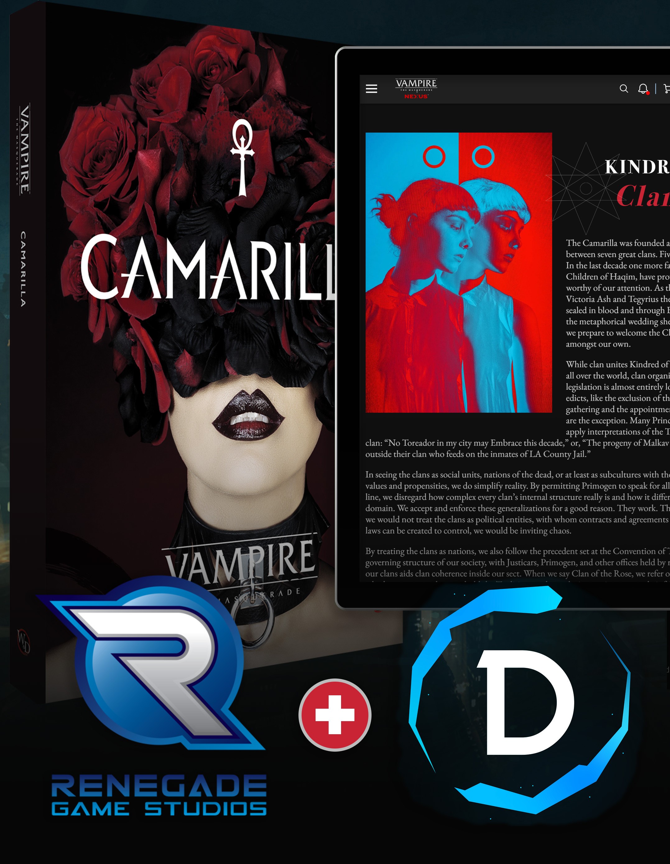 Camarilla Hardcover + NEXUS Bundle